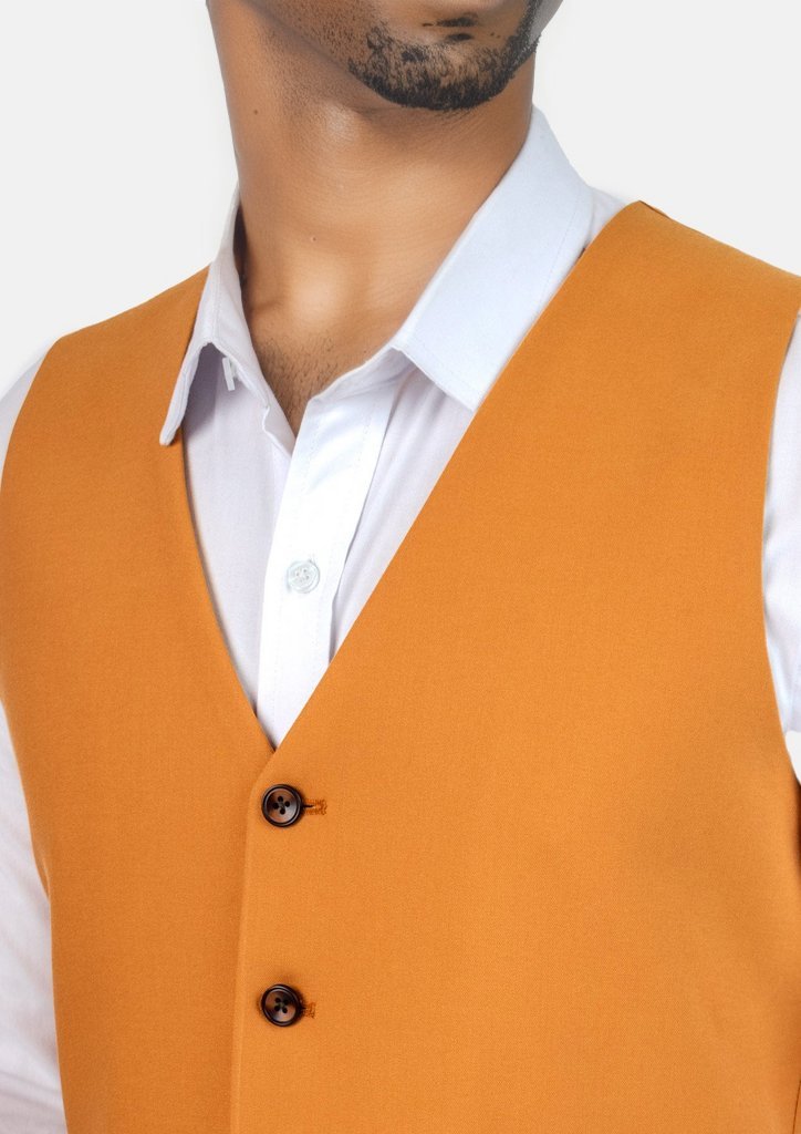 Baby Mustard Vest - SARTORO958