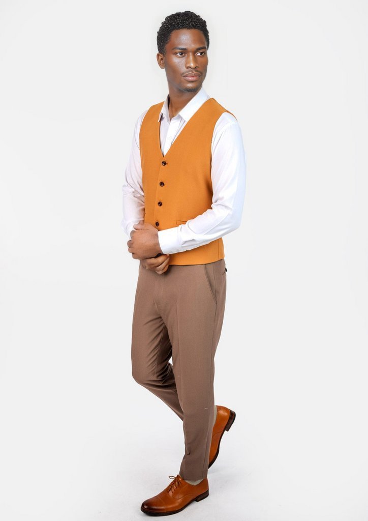 Baby Mustard Vest - SARTORO