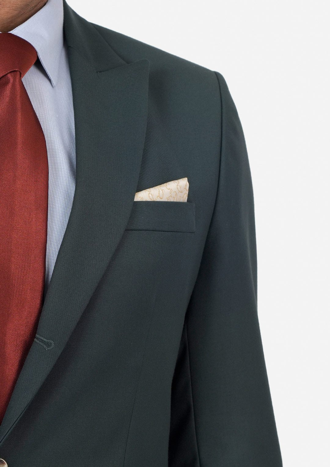 Bryant Vintage Green Twill Jacket - SARTORO359
