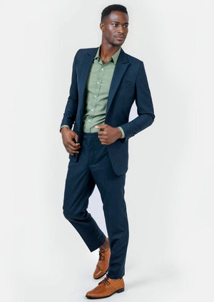 Bryant Aegean Blue Suit - SARTORO