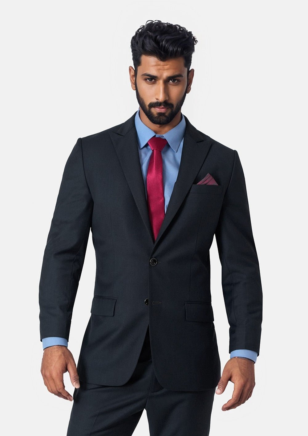 Bryant Dark Charcoal Suit - SARTORO