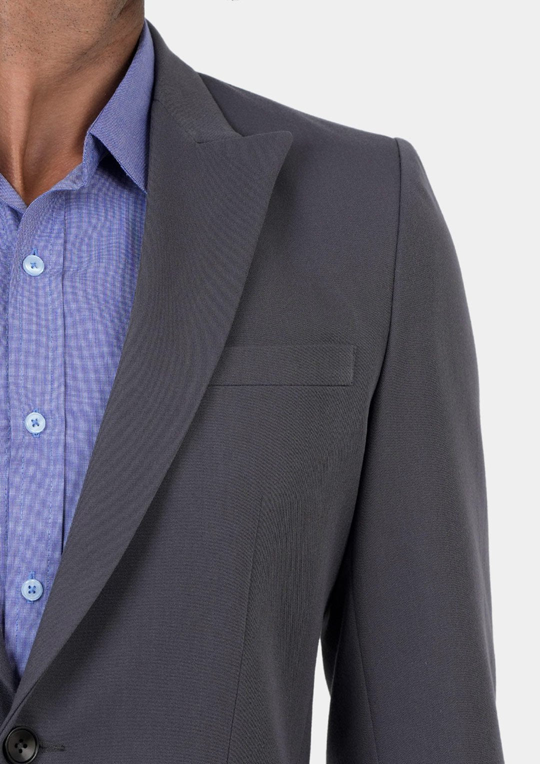 Bryant Shadow Grey Cotton Jacket - SARTORO999