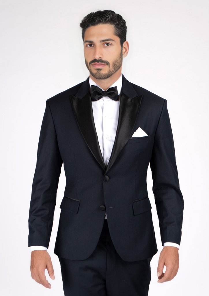 Dean Dark Navy Twill Tuxedo