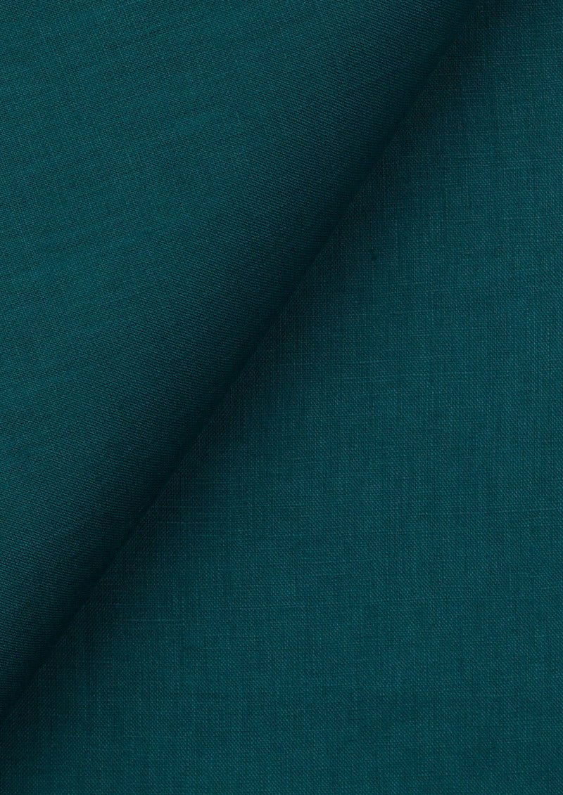 Deep Teal Linen Pants - SARTORO