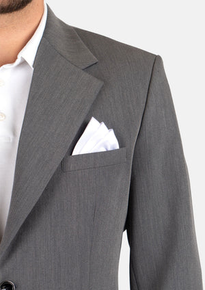 Ellis Light Grey Stretch Suit - SARTORO