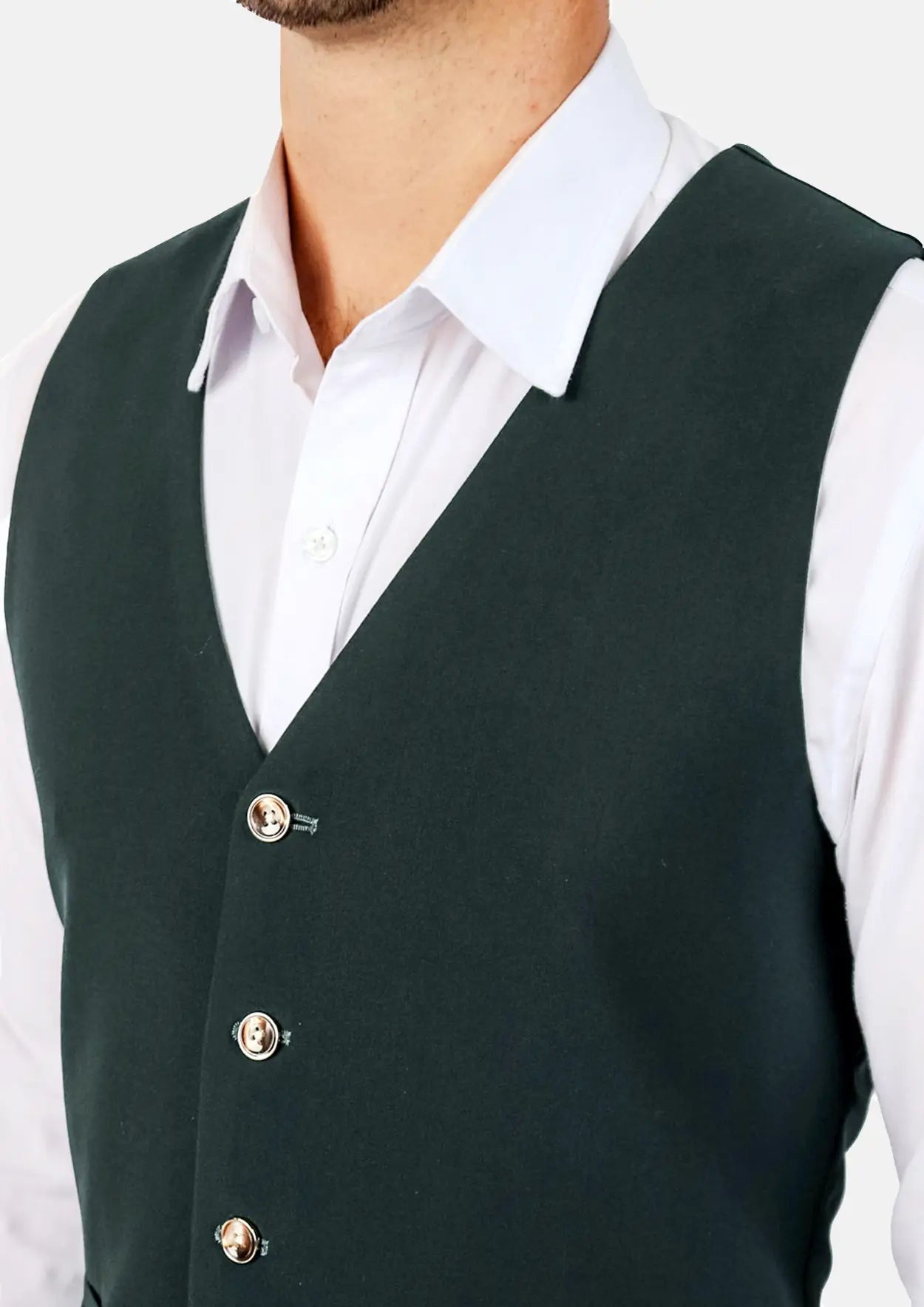 Emerald Green Vest - SARTORO539