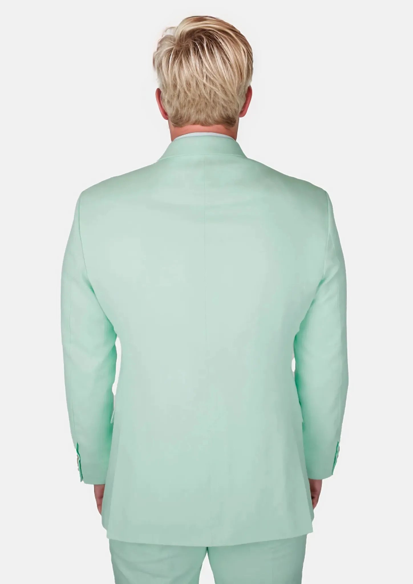 Hudson Mint Green Linen Blend Suit
