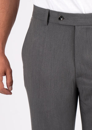 Light Grey Stretch Pants - SARTORO