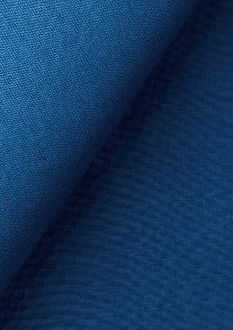 Marine Blue Linen Pants - SARTORO
