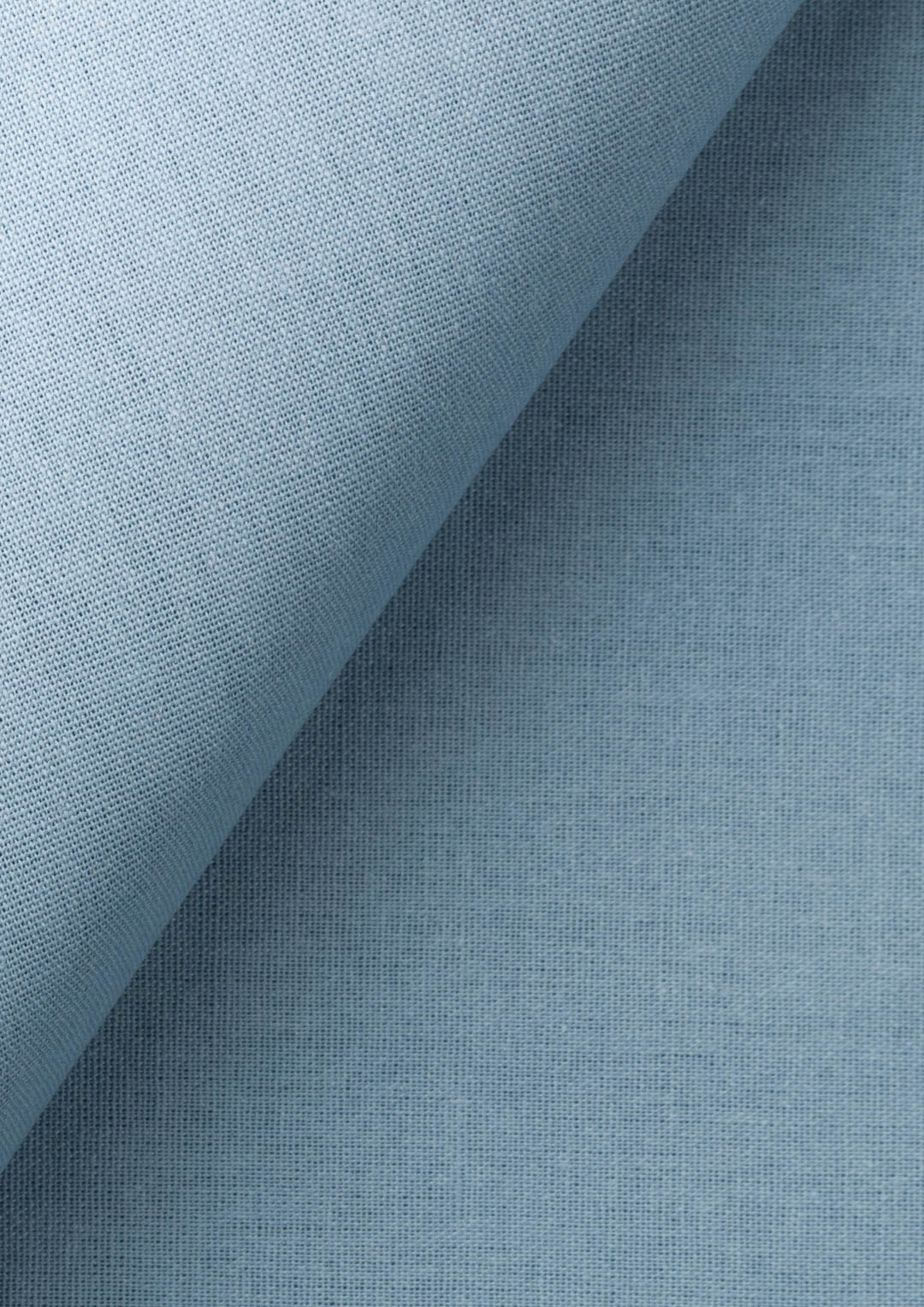 Maya Blue Linen Blend Pants