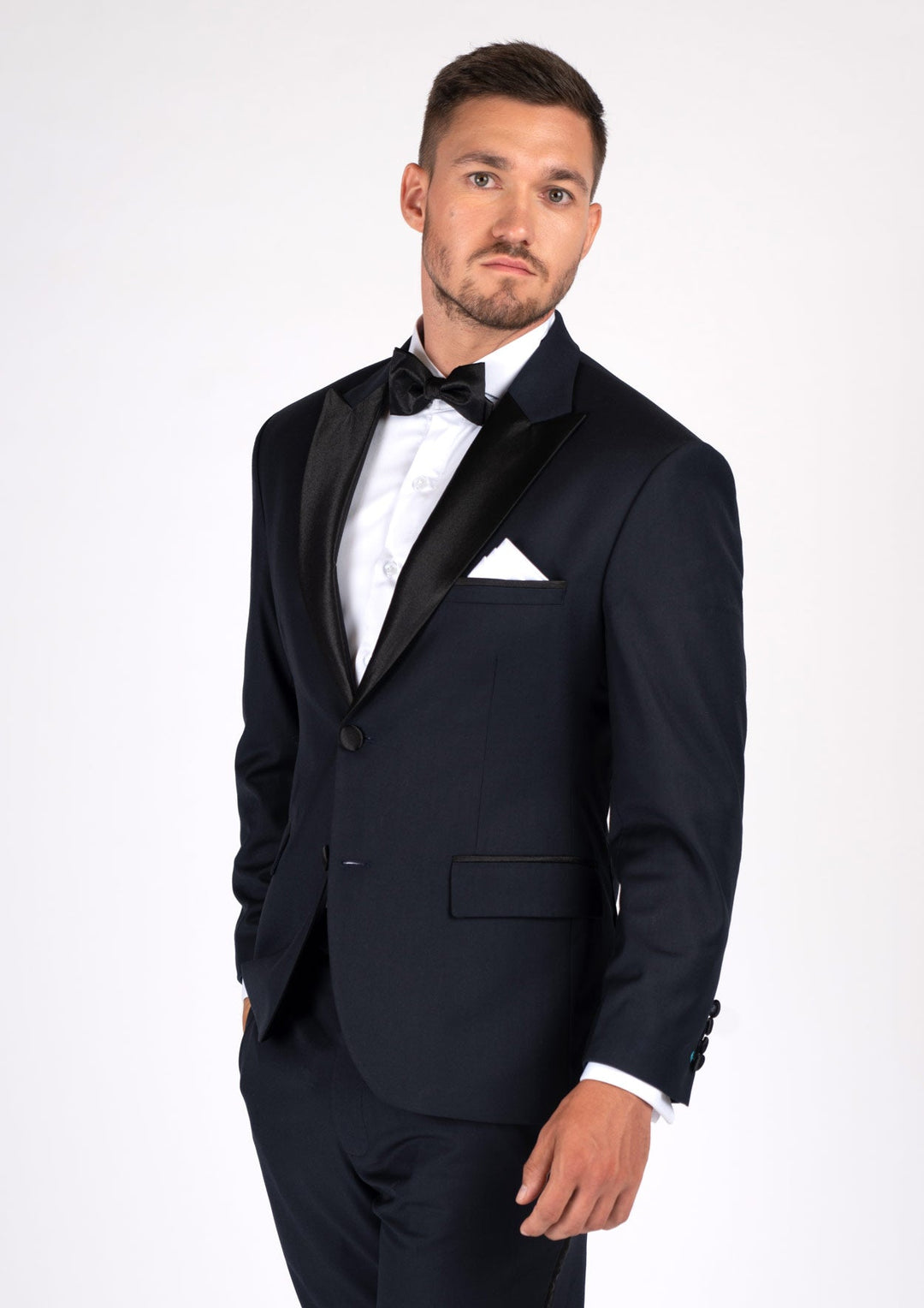 Navy Twill Tuxedo & Tux Shirt Combo - Castrichini Party - SARTORO