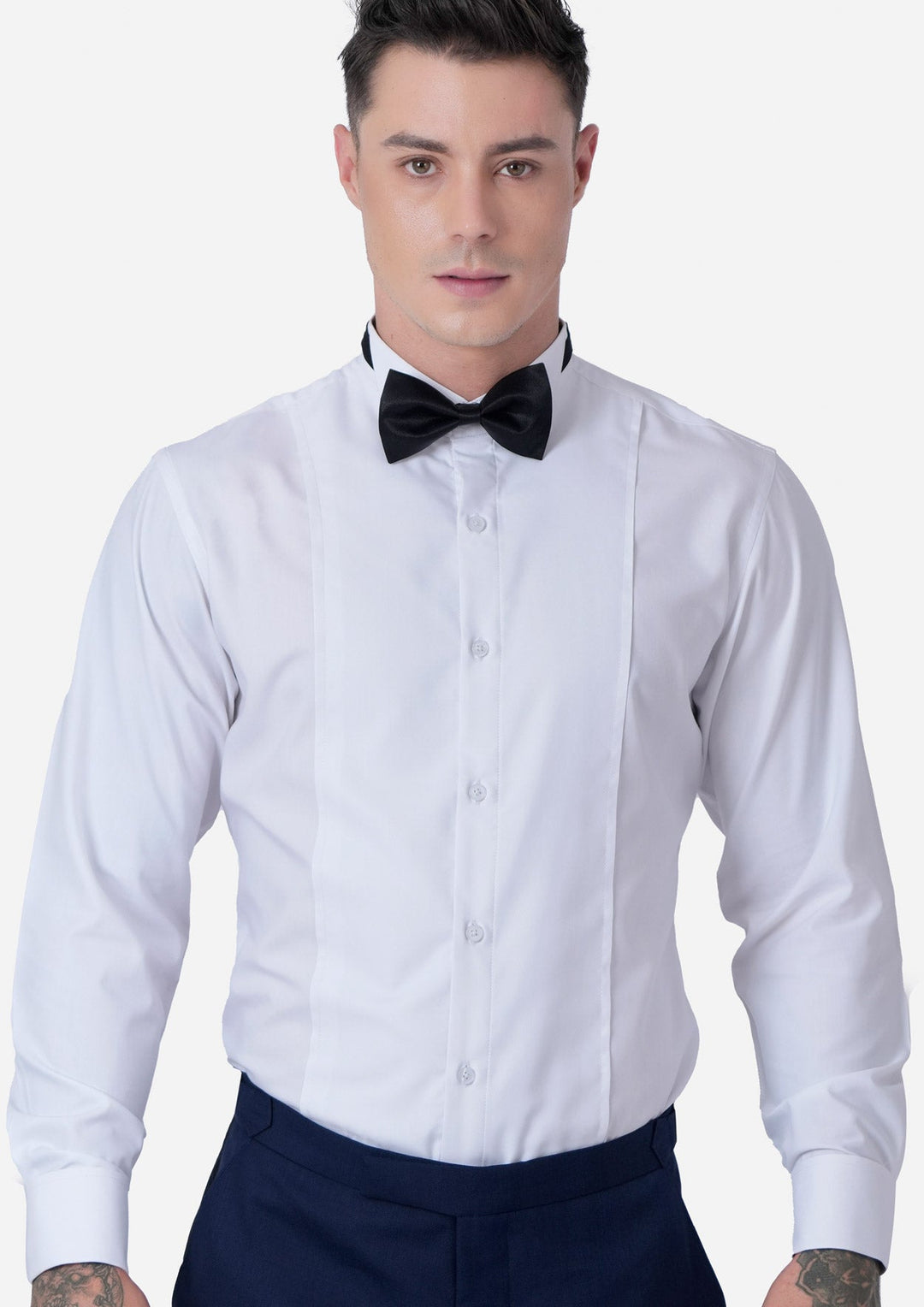 Navy Twill Tuxedo & Tux Shirt Combo - Castrichini Party - SARTORO