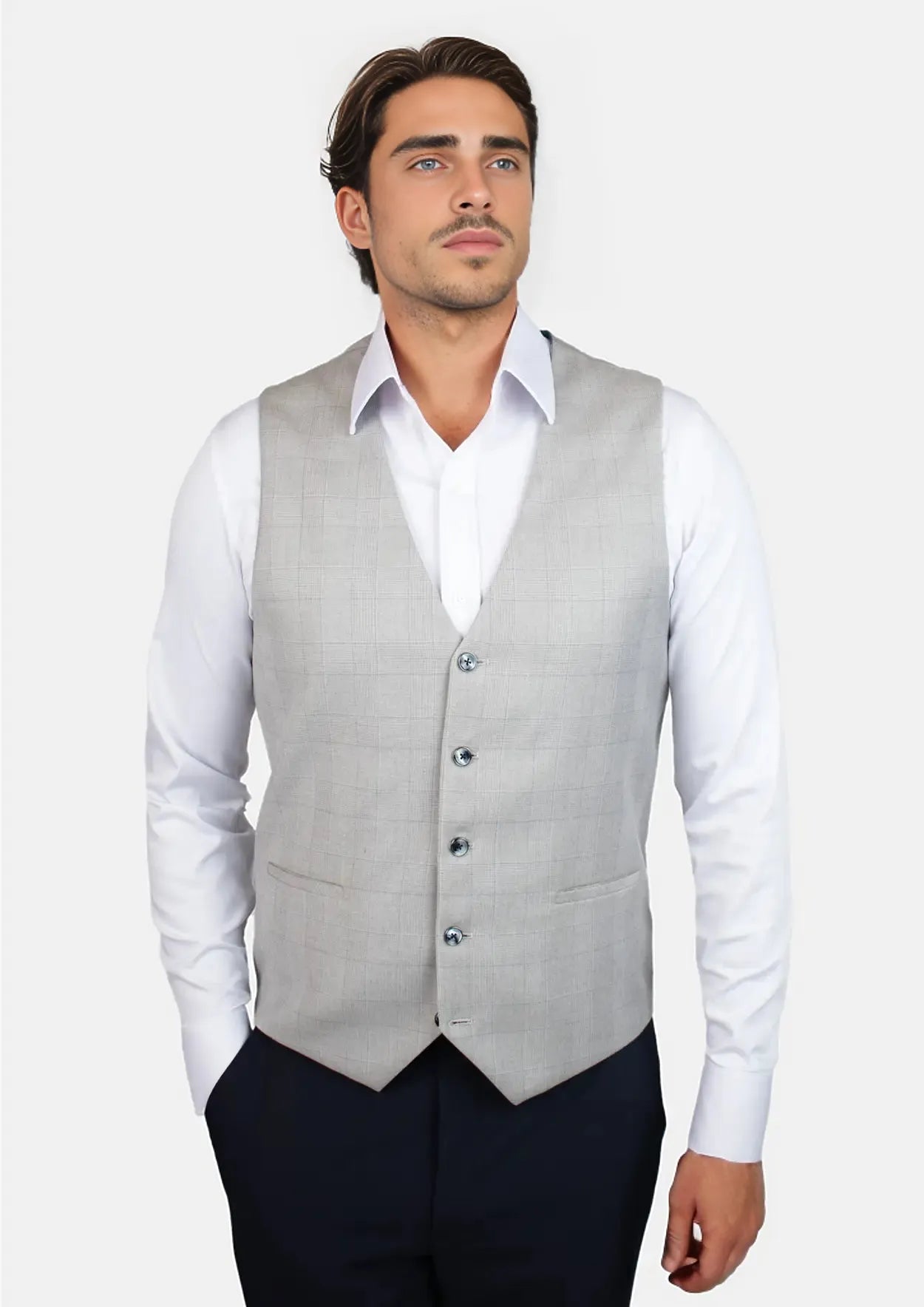 Off-White Prince Of Wales Vest - SARTORO435