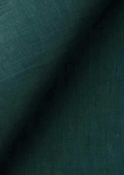 Phthalo Green Linen Pants - SARTORO