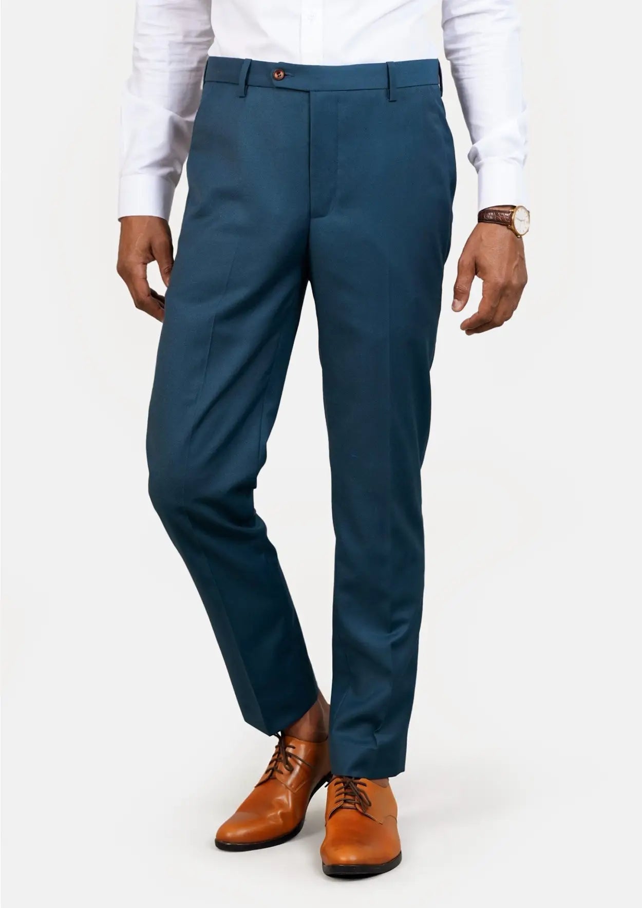 Prussian Teal Twill Pants Prussian Teal Twill Pants