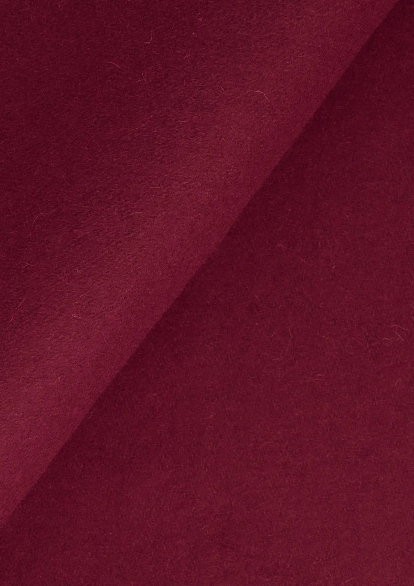Burgundy Red Classic Overcoat