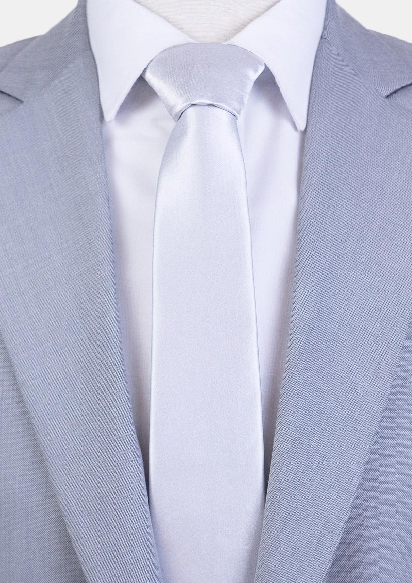 Silver Pearl Tie