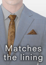 Tie & Pocket Square - SARTORO