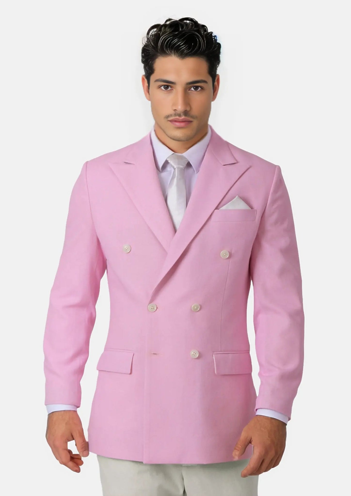 Waverly Lilac Linen Jacket - SARTORO178