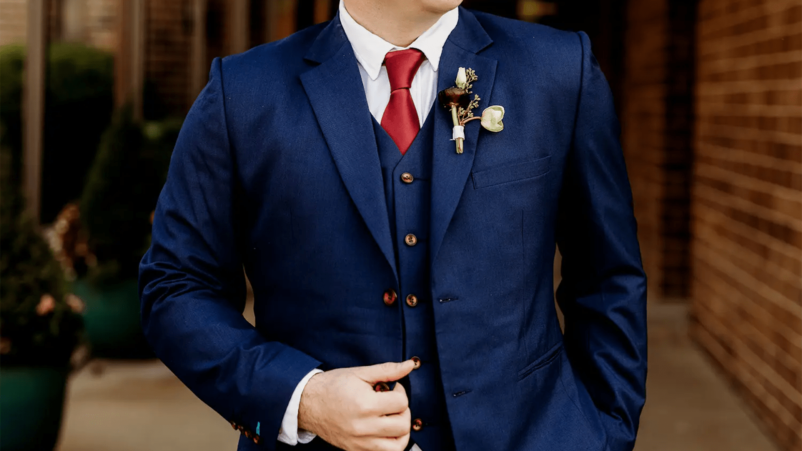 Blue Suits For Men - SARTORO