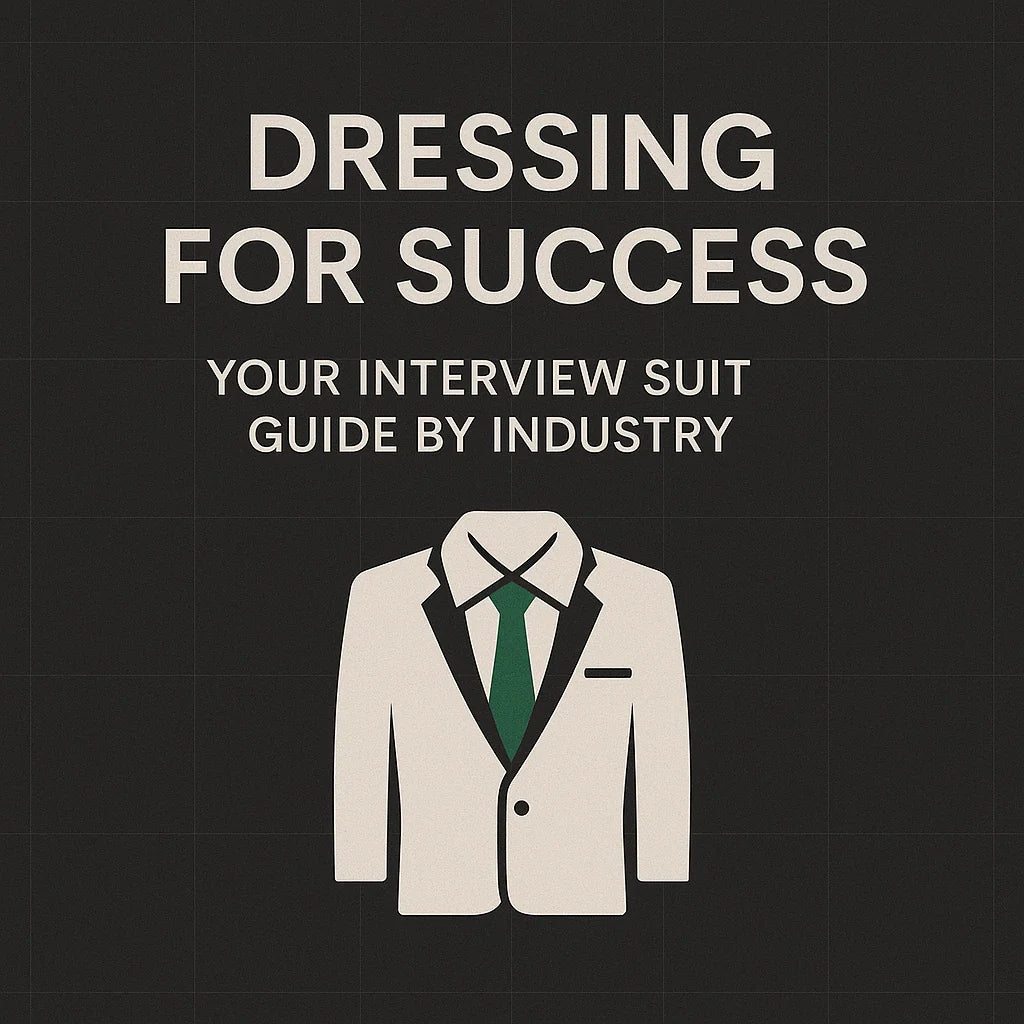 Dressing For Success: Your Interview Suit Guide By Industry - SARTORO