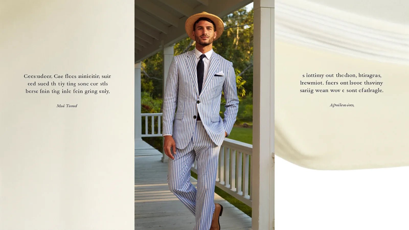 Seersucker Suit: A Tailor's Guide to a Warm-Weather Classic - SARTORO