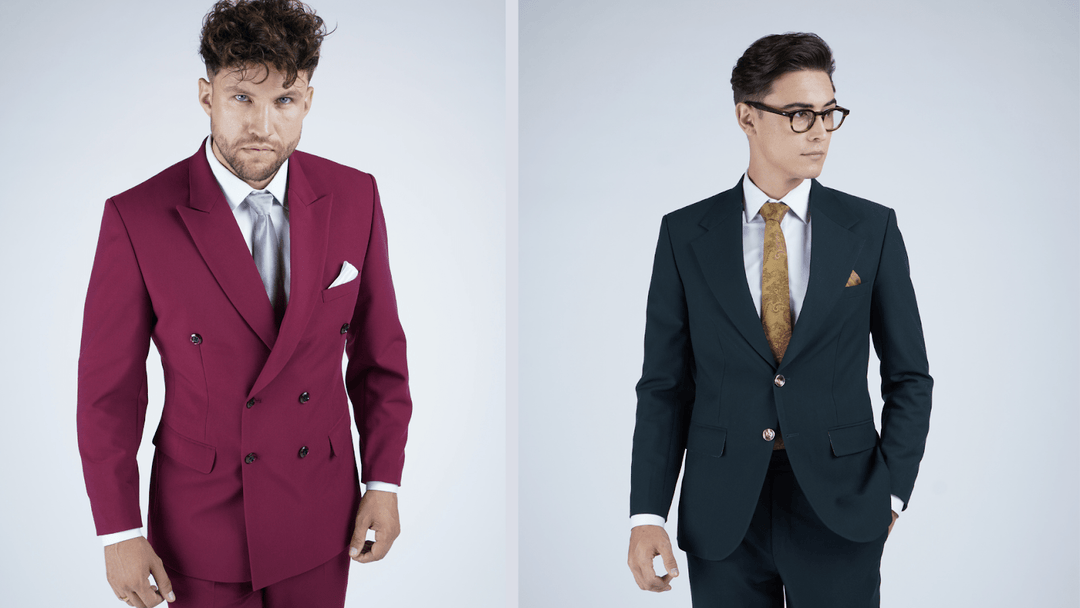 Single vs. Double Breasted Suit - SARTORO