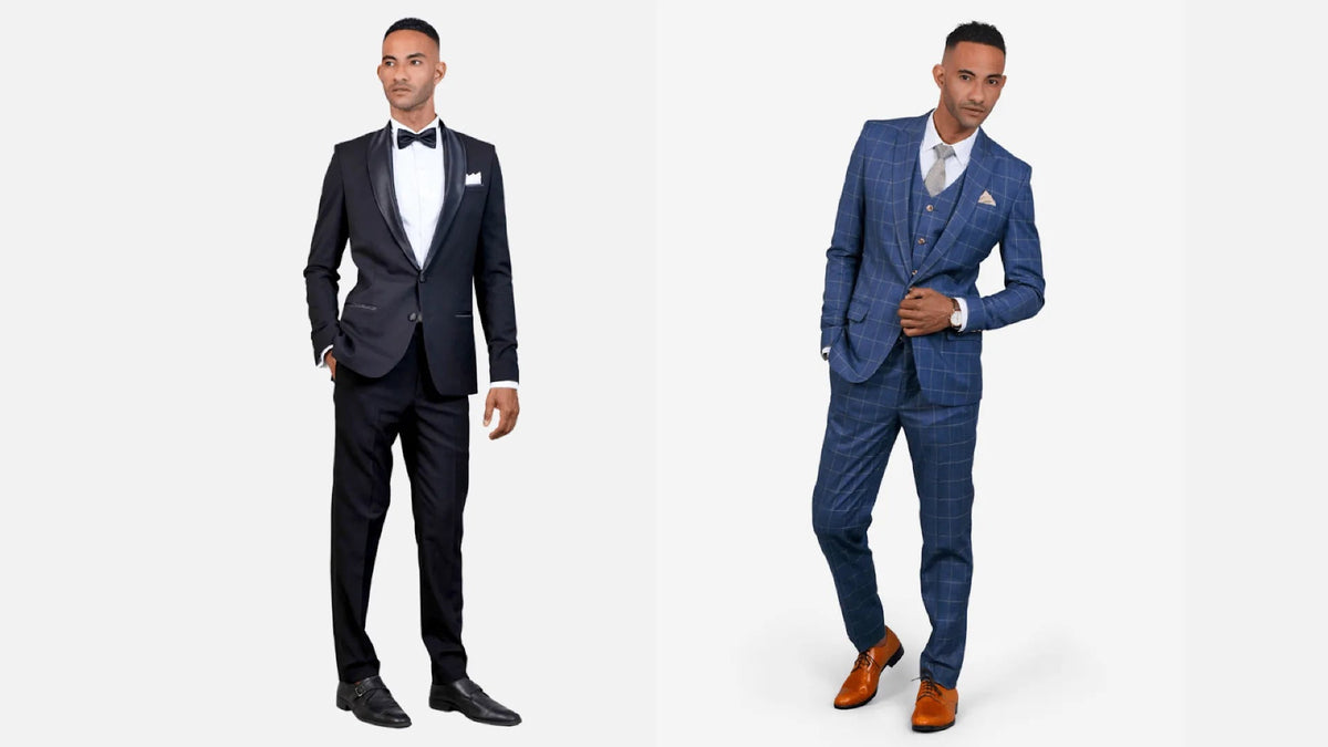 The Key Differences Between a Tux and a Suit - SARTORO