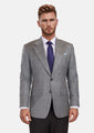 Fossil Grey Checked Ellis Jacket