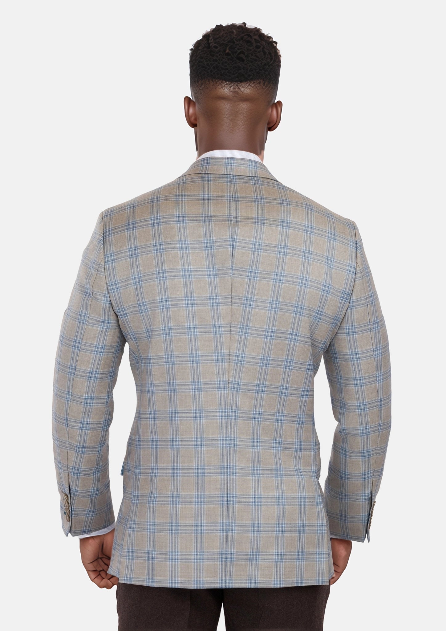 Milano Grey Checked Jacket