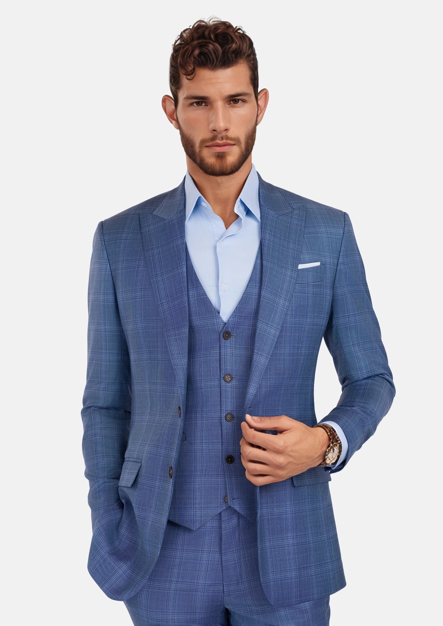 Fresno Blue Bryant Suit
