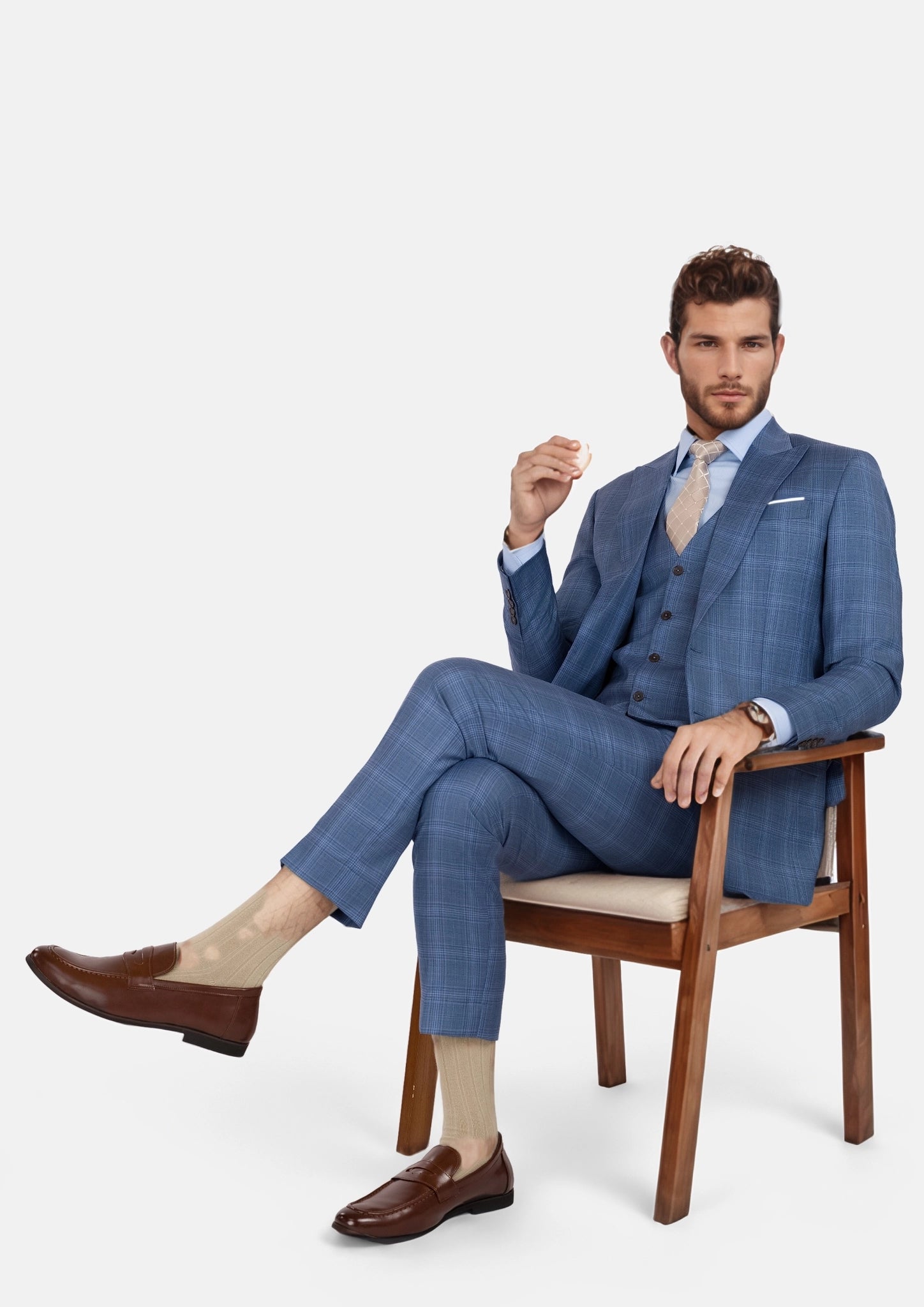 Fresno Blue Bryant Suit