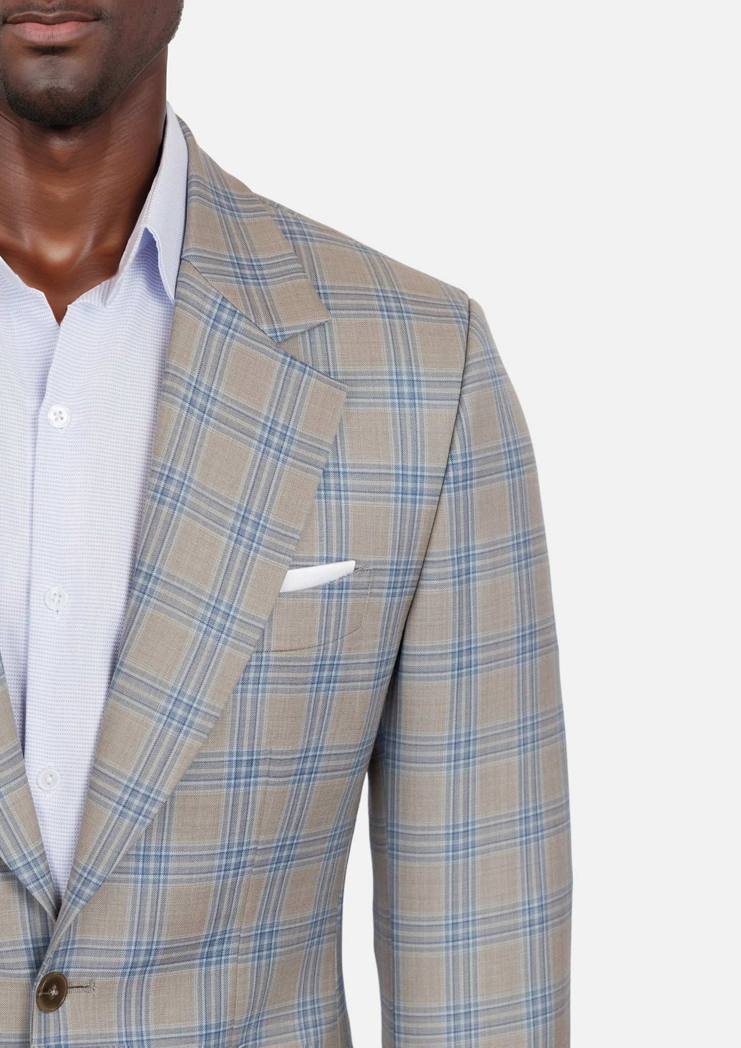 Milano Grey Checked Suit