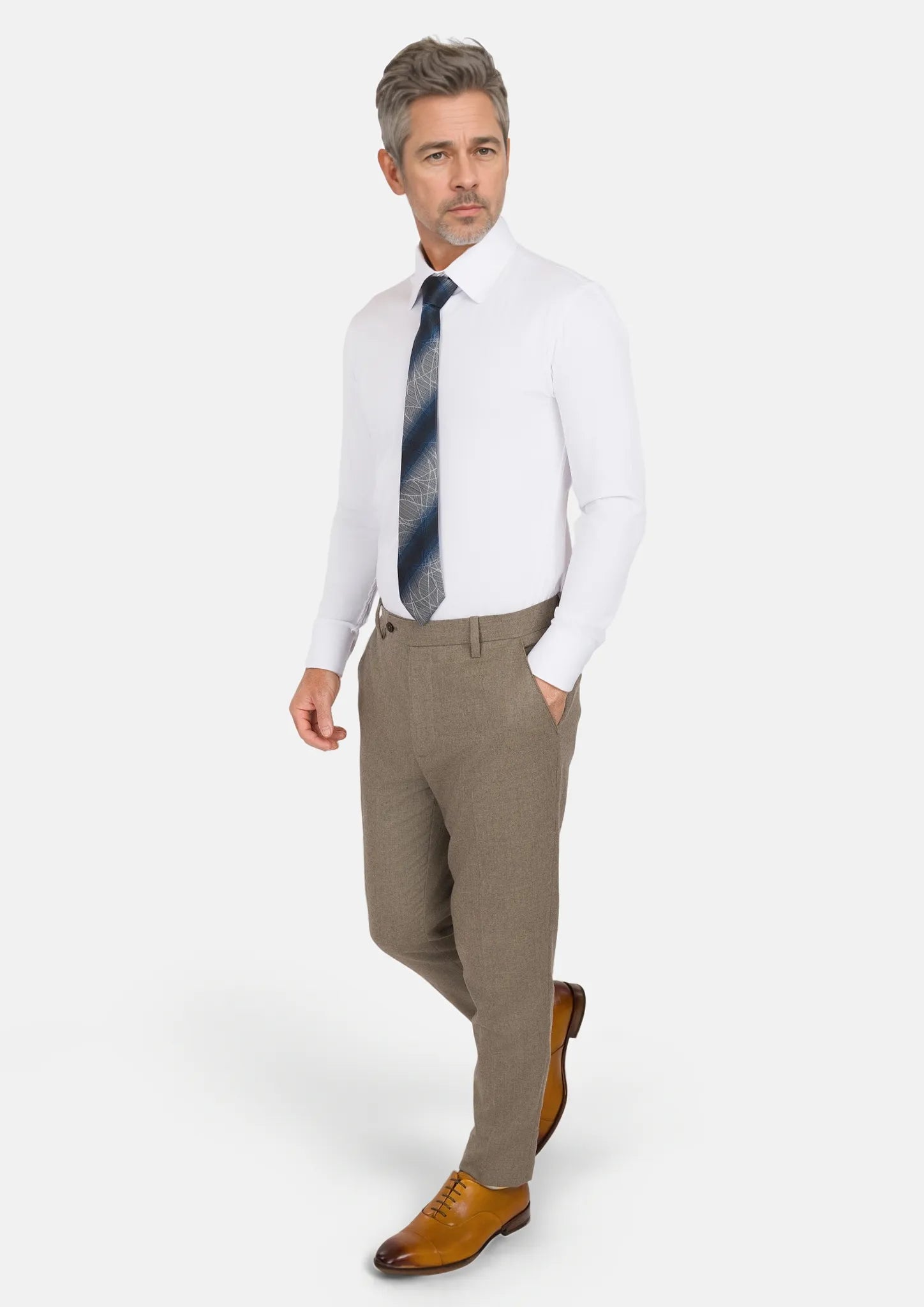 Astoria Brown Flannel Pants