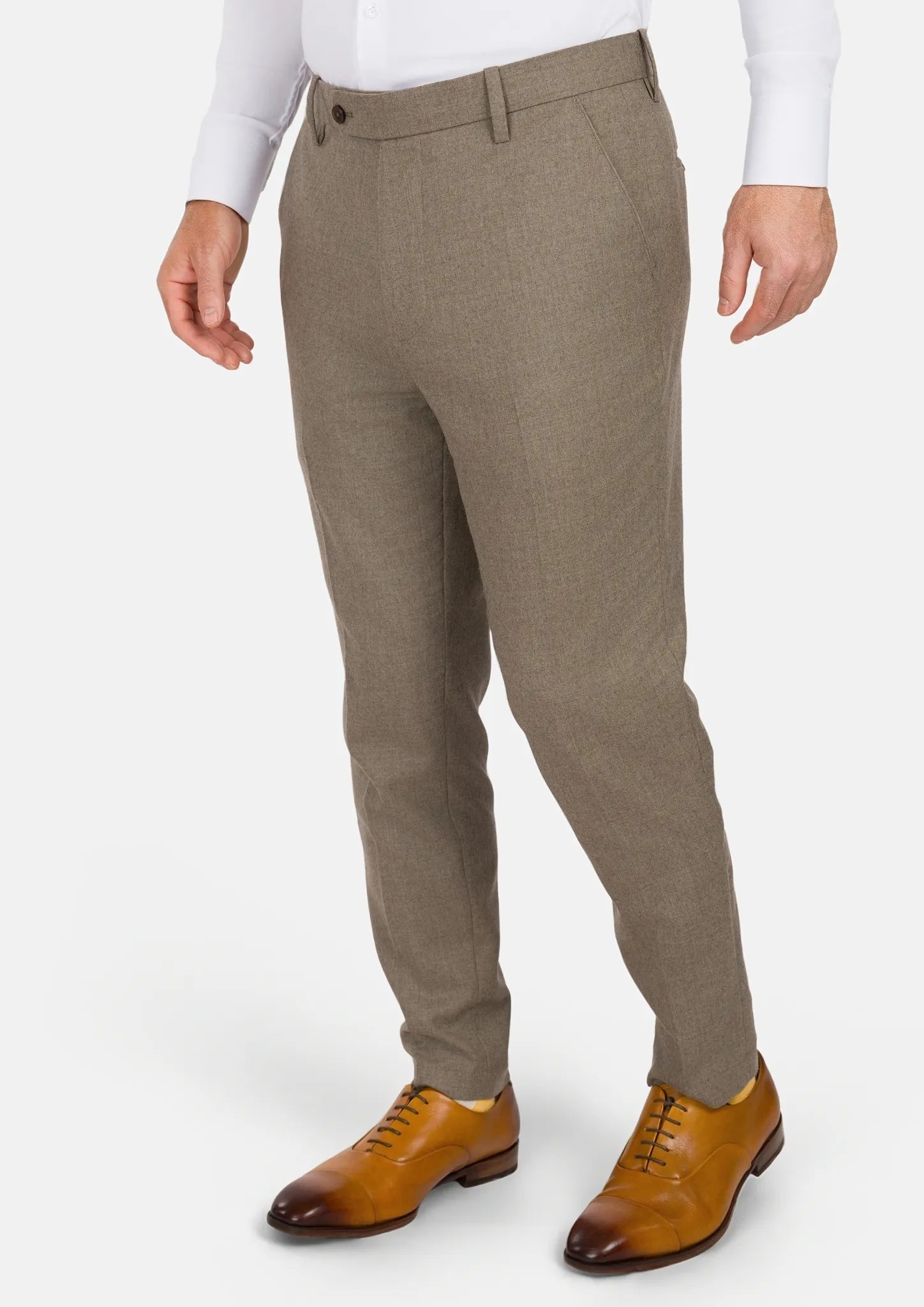 Astoria Brown Flannel Pants