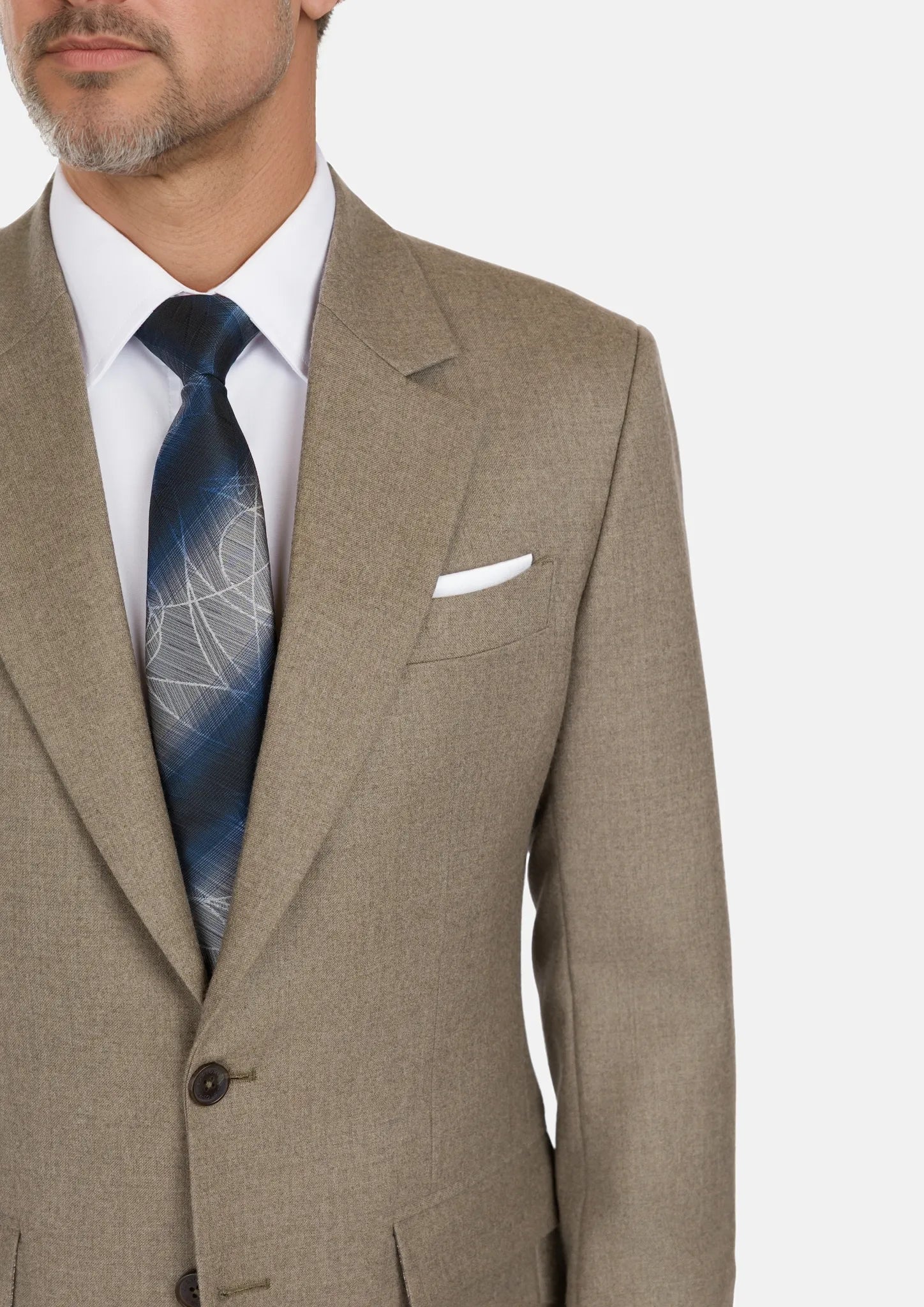 Astoria Brown Flannel Astor Suit