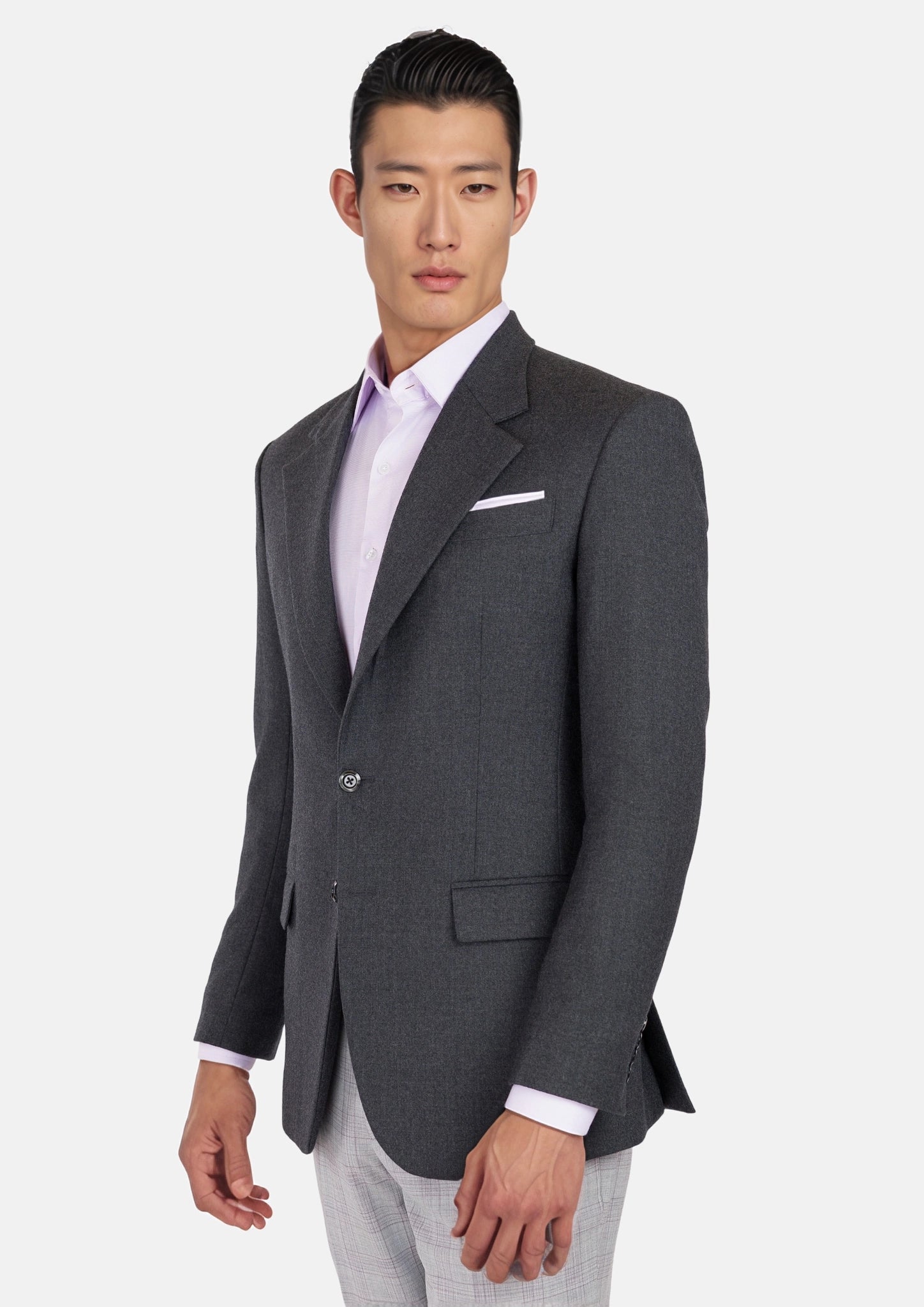 Charcoal Flannel Ellis Jacket
