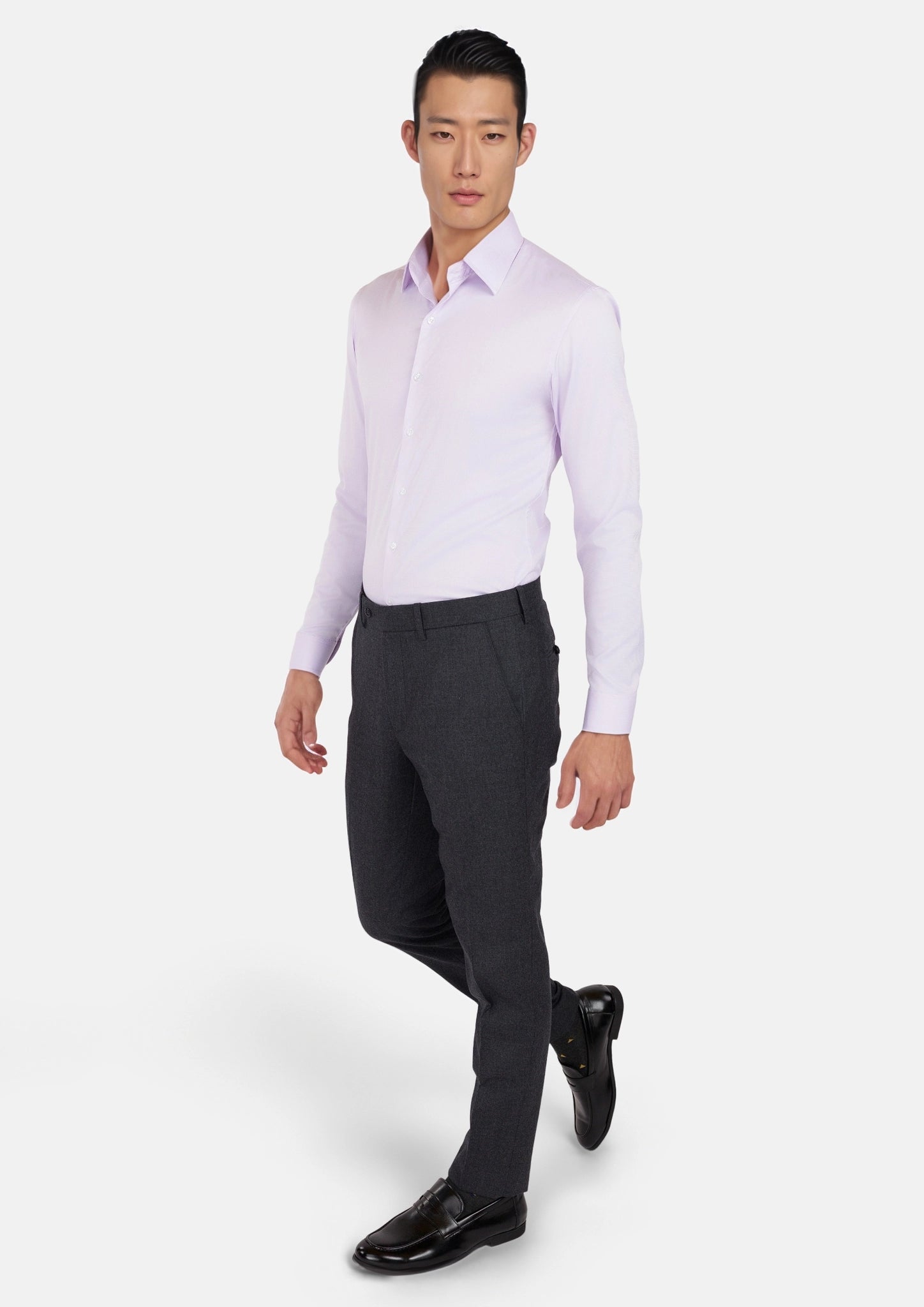 Charcoal Flannel Pants