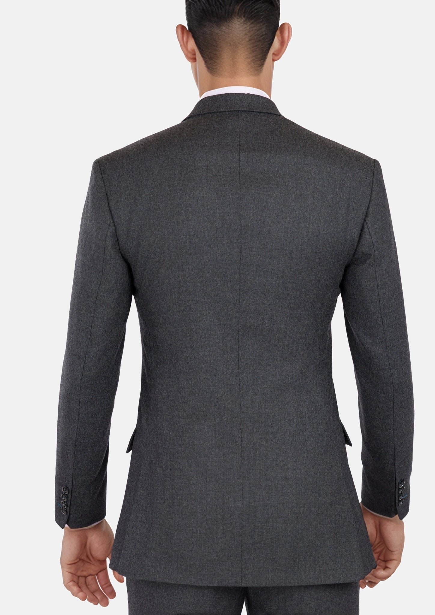 Charcoal Flannel Ellis Suit