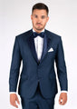 Astor Blue Microcheck Tuxedo - SARTORO