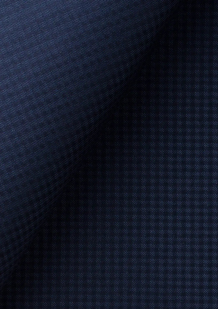 Broadway Navy Microcheck Suit229