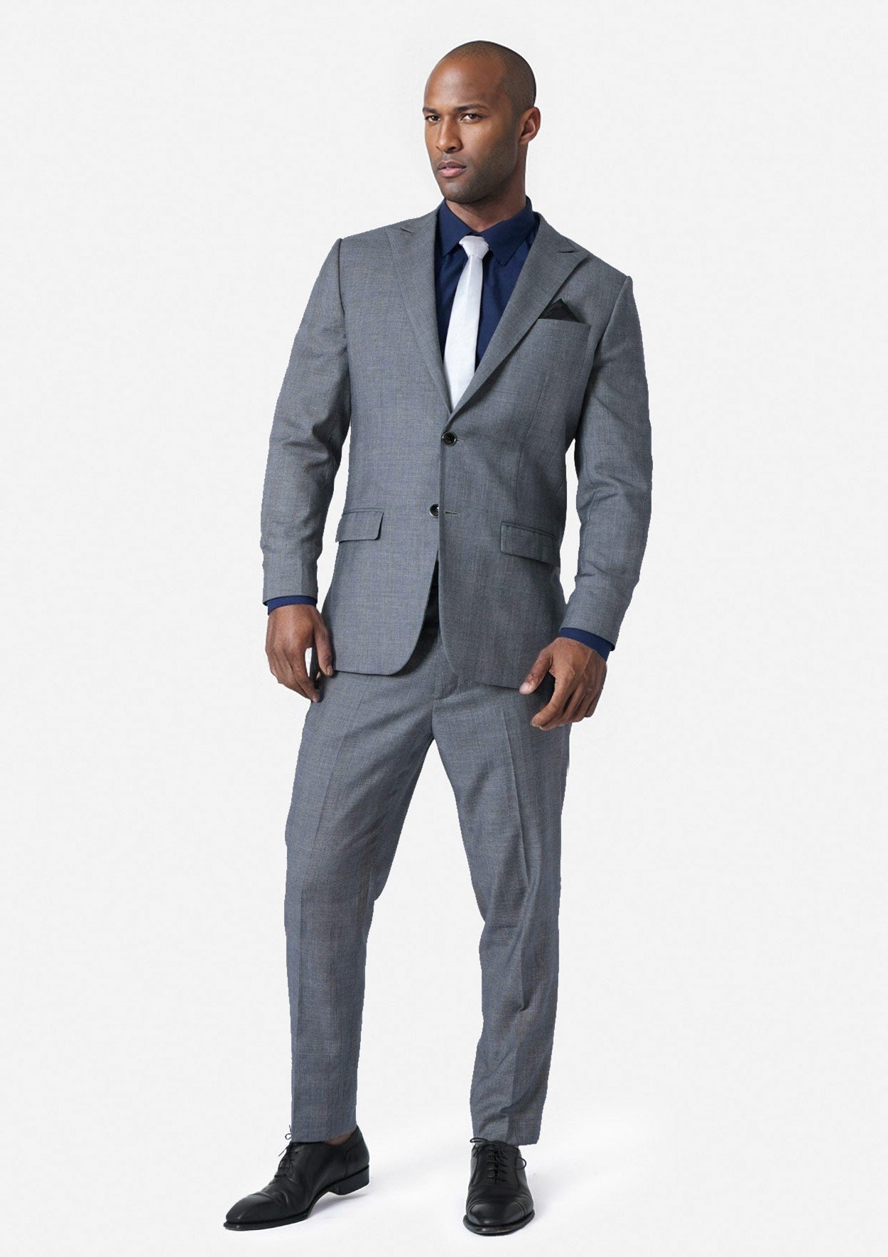 Bryant Grey Prince of Wales Suit - SARTORO