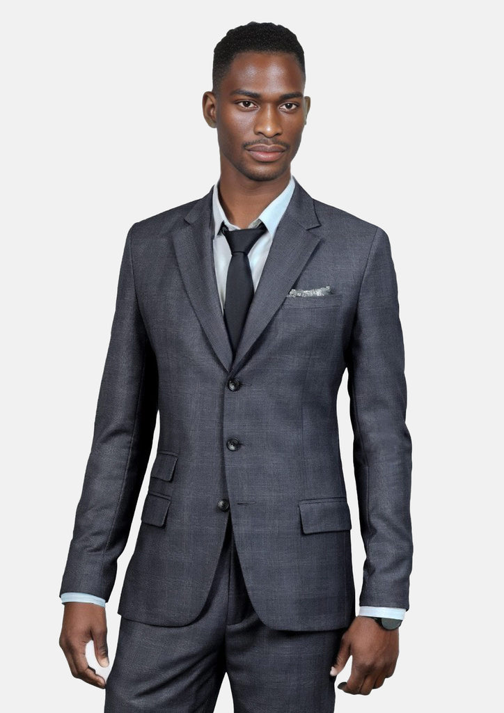 Prince Charcoal Prince of Wales Suit