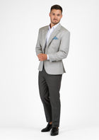 Ellis Off-White Prince Of Wales Jacket - SARTORO360