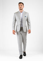 Ellis Off-White Prince Of Wales Suit - SARTORO406
