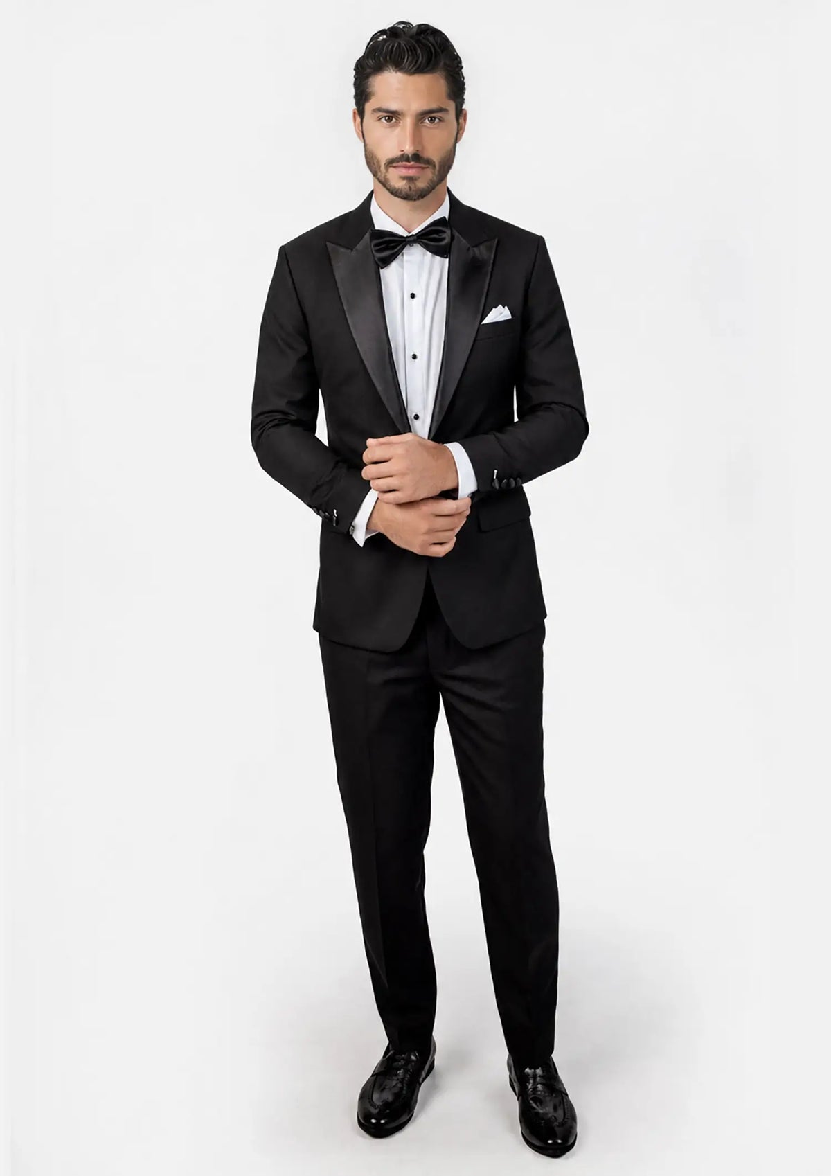Liberty Black Sharkskin Tuxedo424