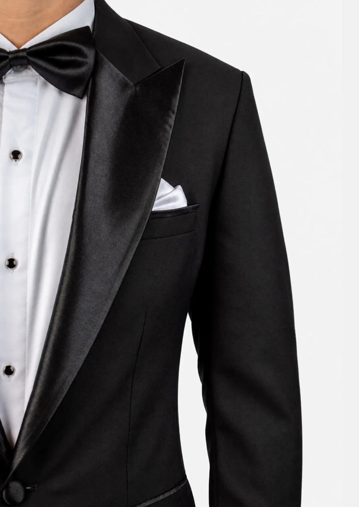 Liberty Black Sharkskin Tuxedo433