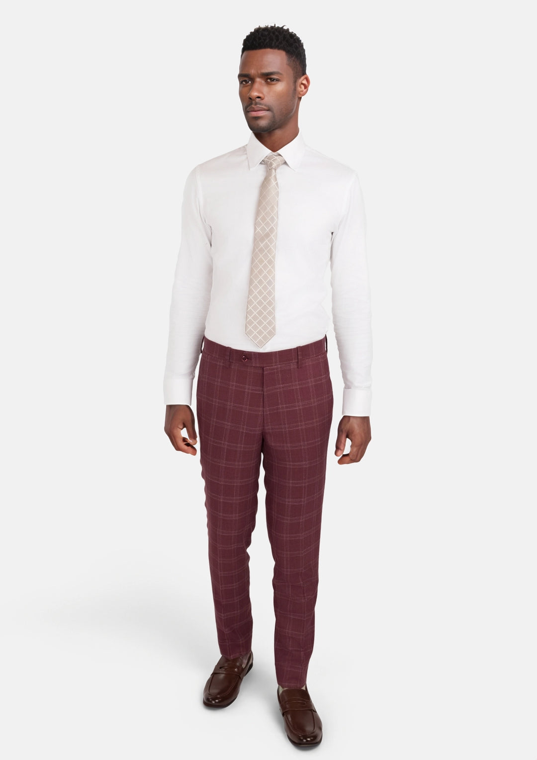 Claret Red Pants