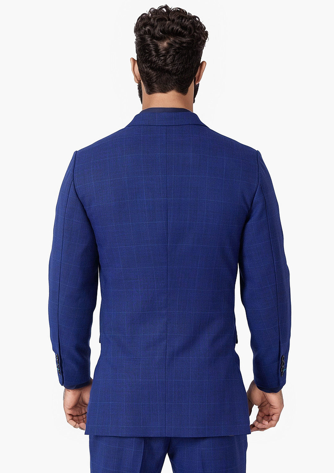 Astor Regal Blue Windowpane Jacket