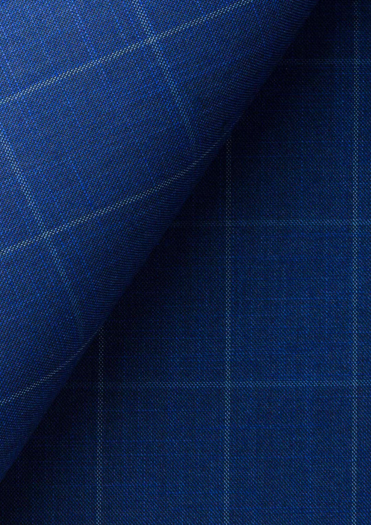 Hudson Empire Blue Windowpane Suit